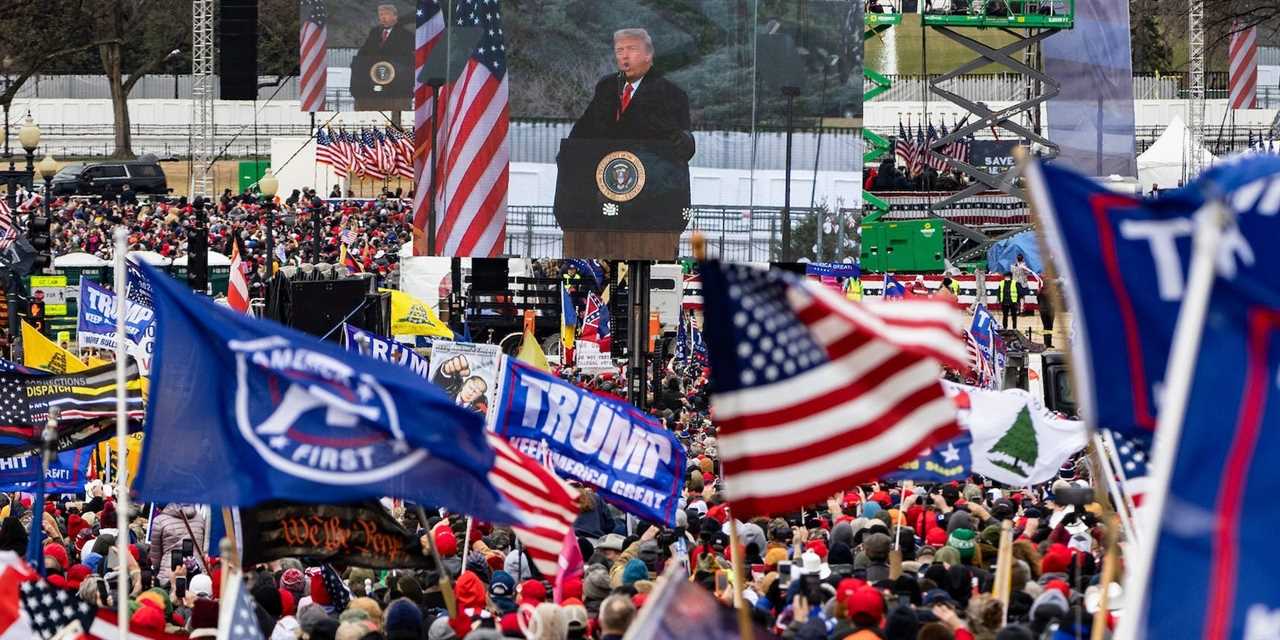 Trump rally at the Ellipse January 6