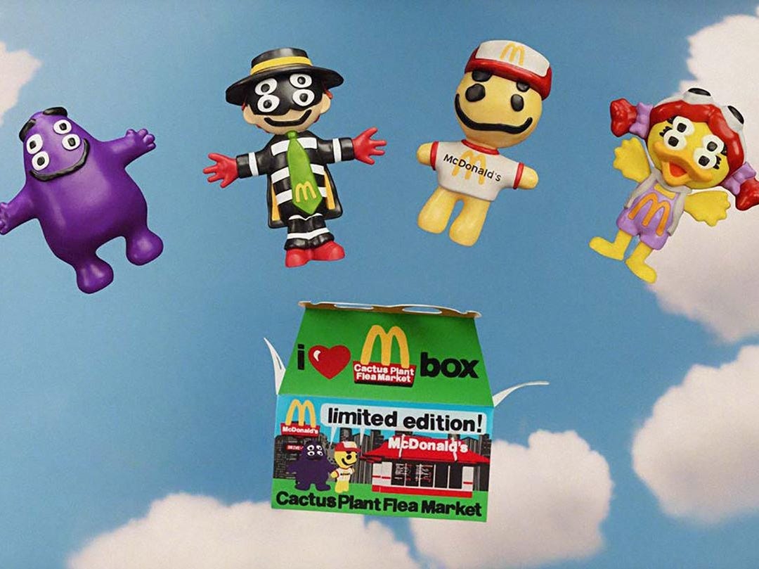 McDonald's Cactus collab happy meal