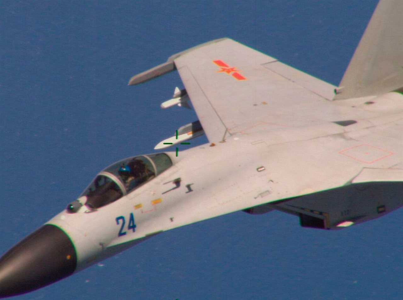 China J-11 fighter jet