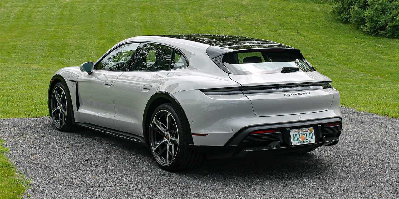 The 2021 Porsche Taycan Turbo S Cross Turismo.