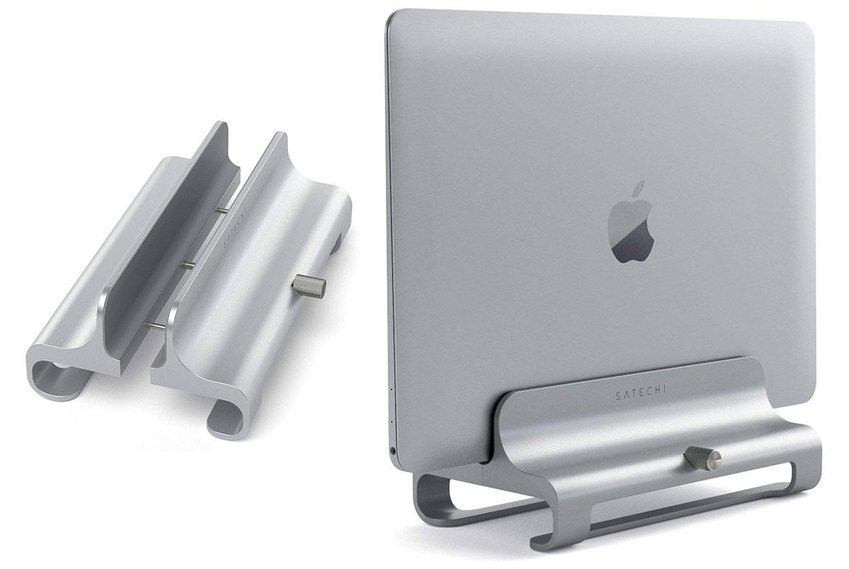 Satechi Universal Vertical Aluminum Laptop Stand - Simple closed stand