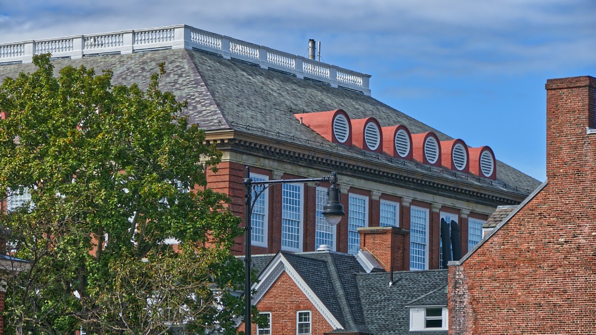 view of a building in one of the suburbs of cambridge ma