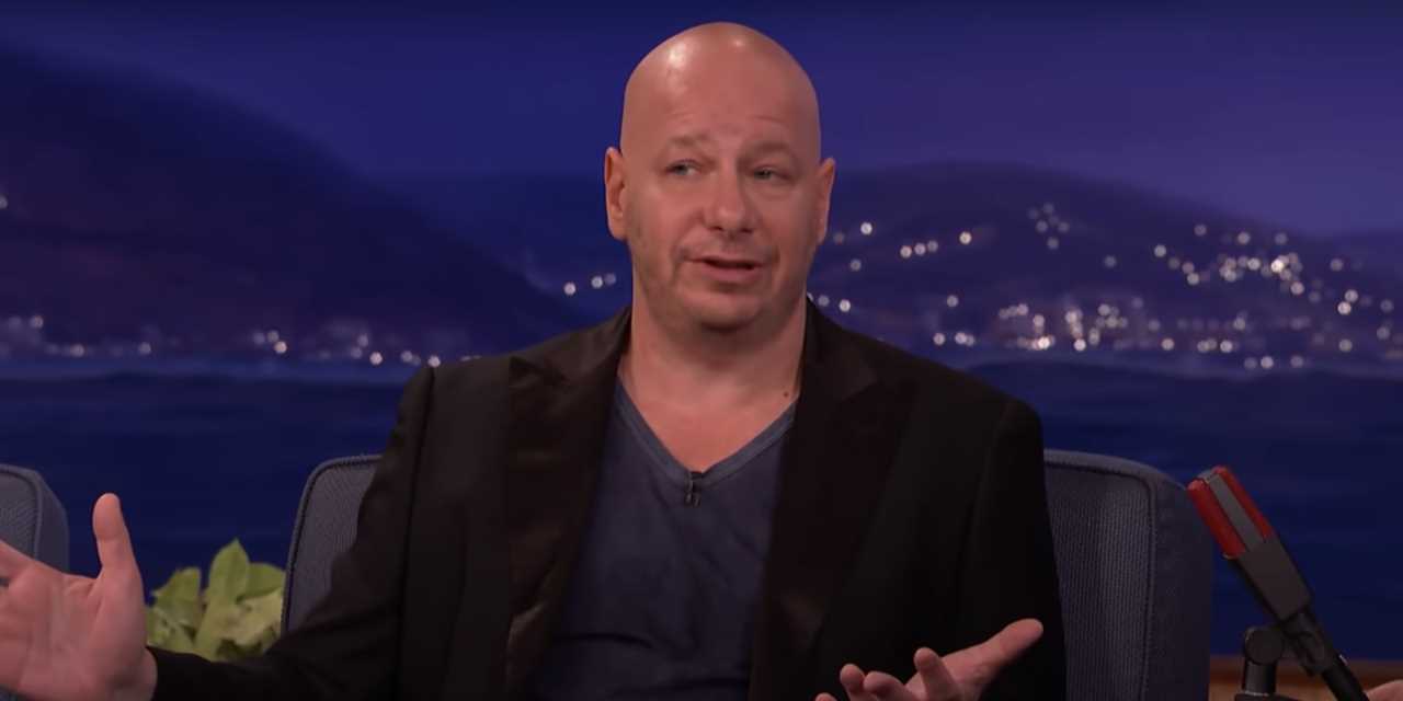 Comedian Jeff Ross talks to Conan O'Brien in 2015 about his Comedy Central roast of jail inmates.