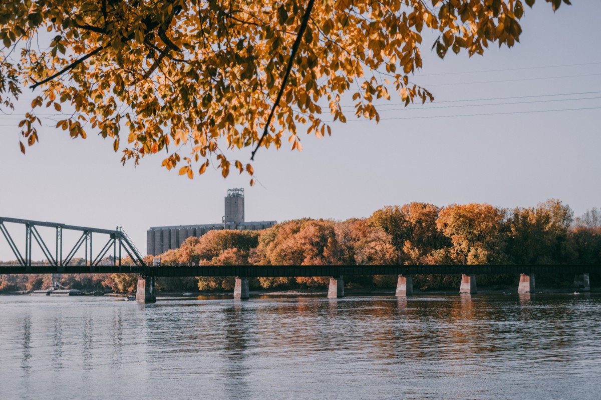 view from saint paul suburbs