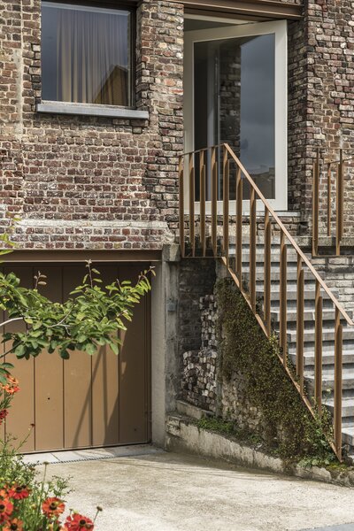 An Industrial-Chic Home With a Rooftop Garden Was Crafted From the Remnants of an 1890 Brewery