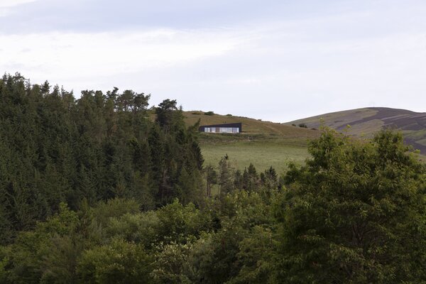 One of the biggest challenges was building on a hillside and access to the remote location. 