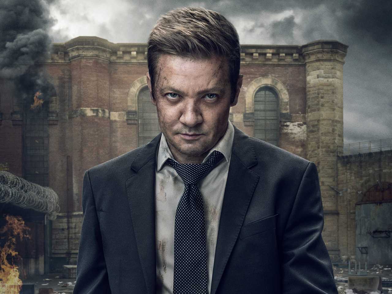 Jeremy Renner as Mike McLusky in season two of the Paramount Plus series "Mayor of Kingstown"