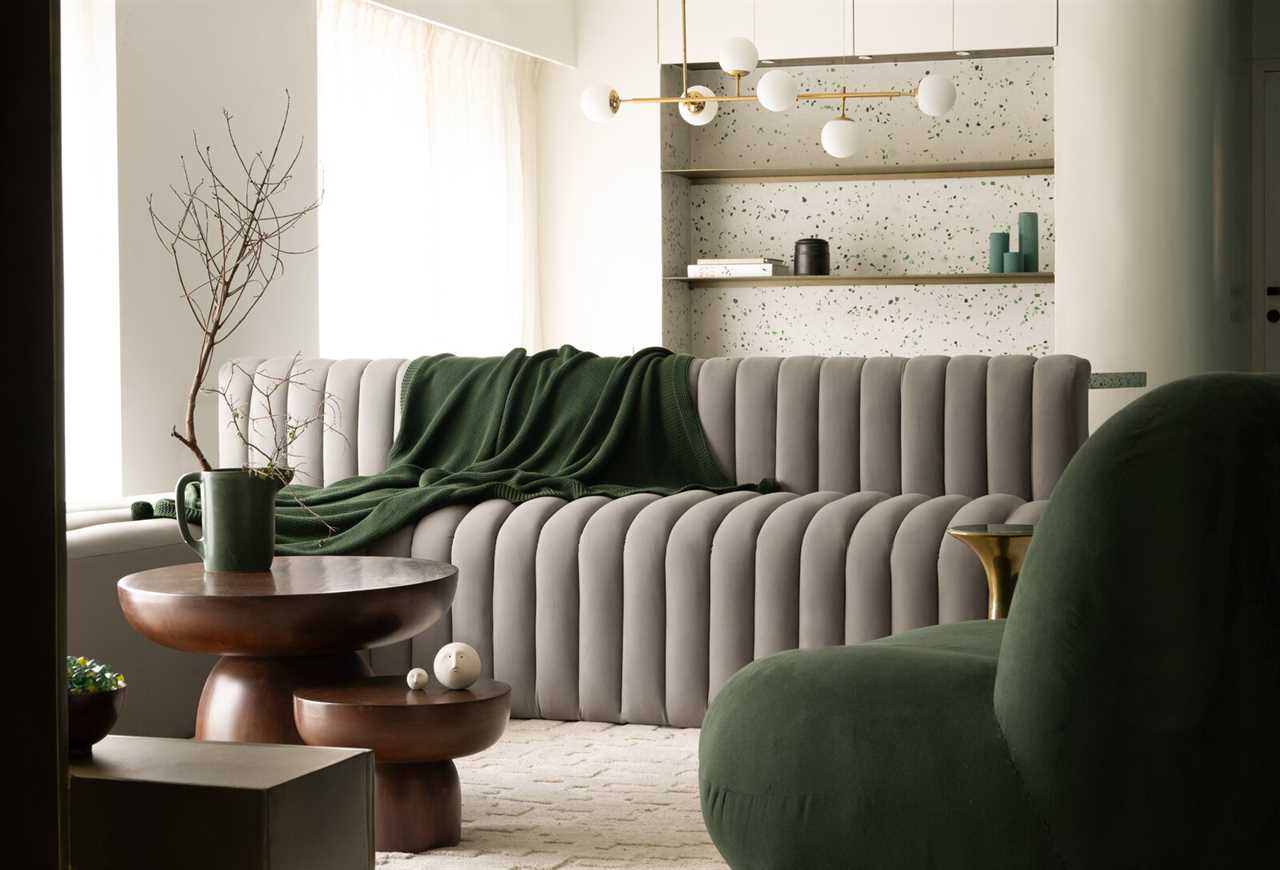 Deep Greens and Gold in This Renovated Apartment Exude Art Deco Opulence