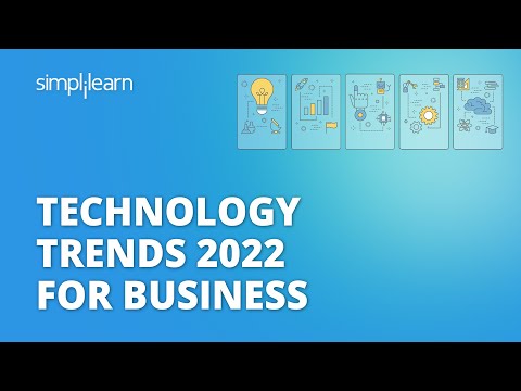 Technology Trends 2022 For Business | Top 5 Technology Trends 2022 | #Shorts | Simplilearn