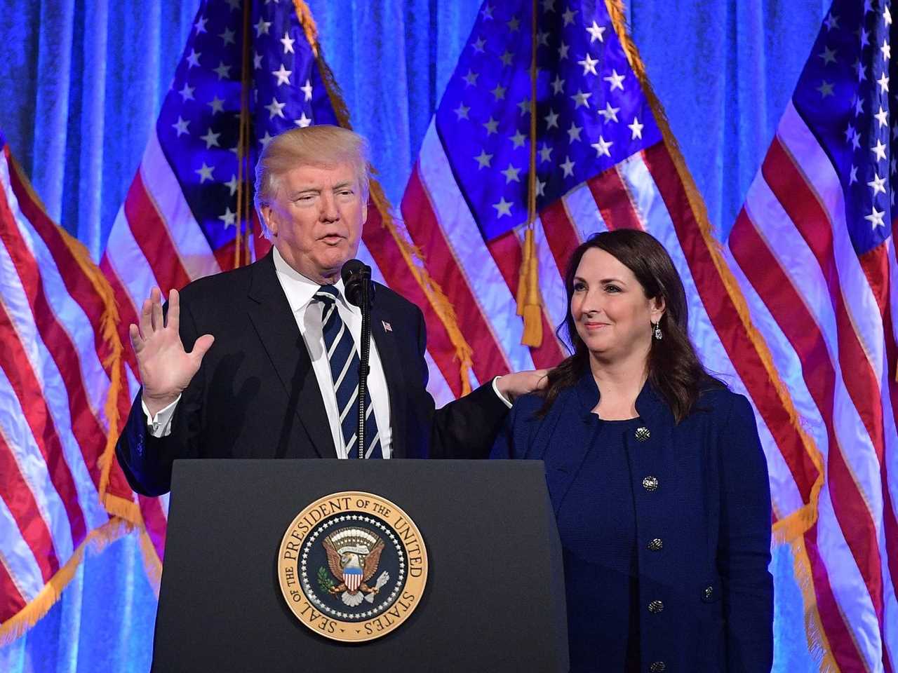 Donald Trump Ronna McDaniel RNC