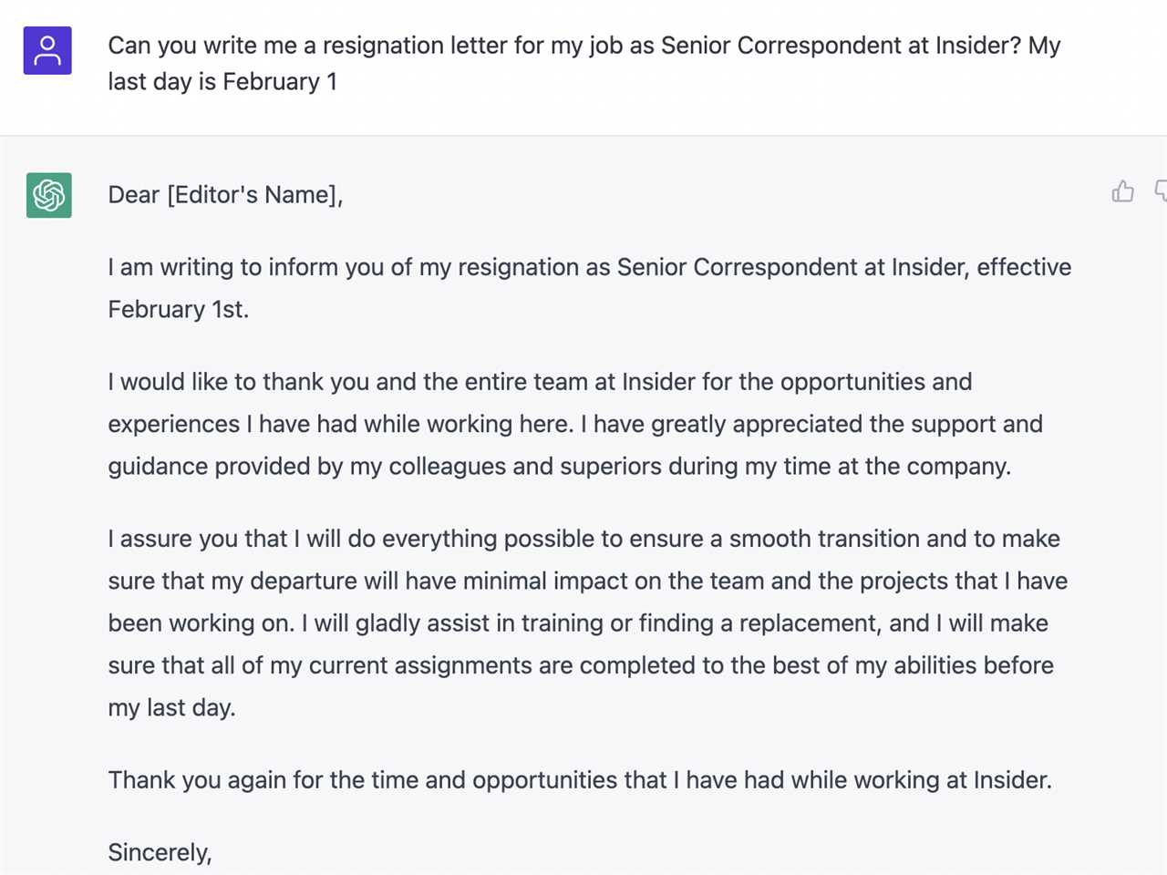 Can you write me a resignation letter?