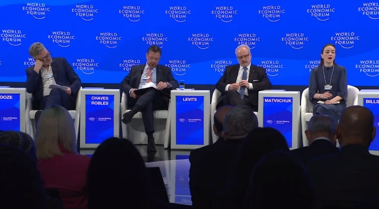 WORLD ECONOMIC FORUM UPDATE: Leadership Is Fully Behind Ukraine