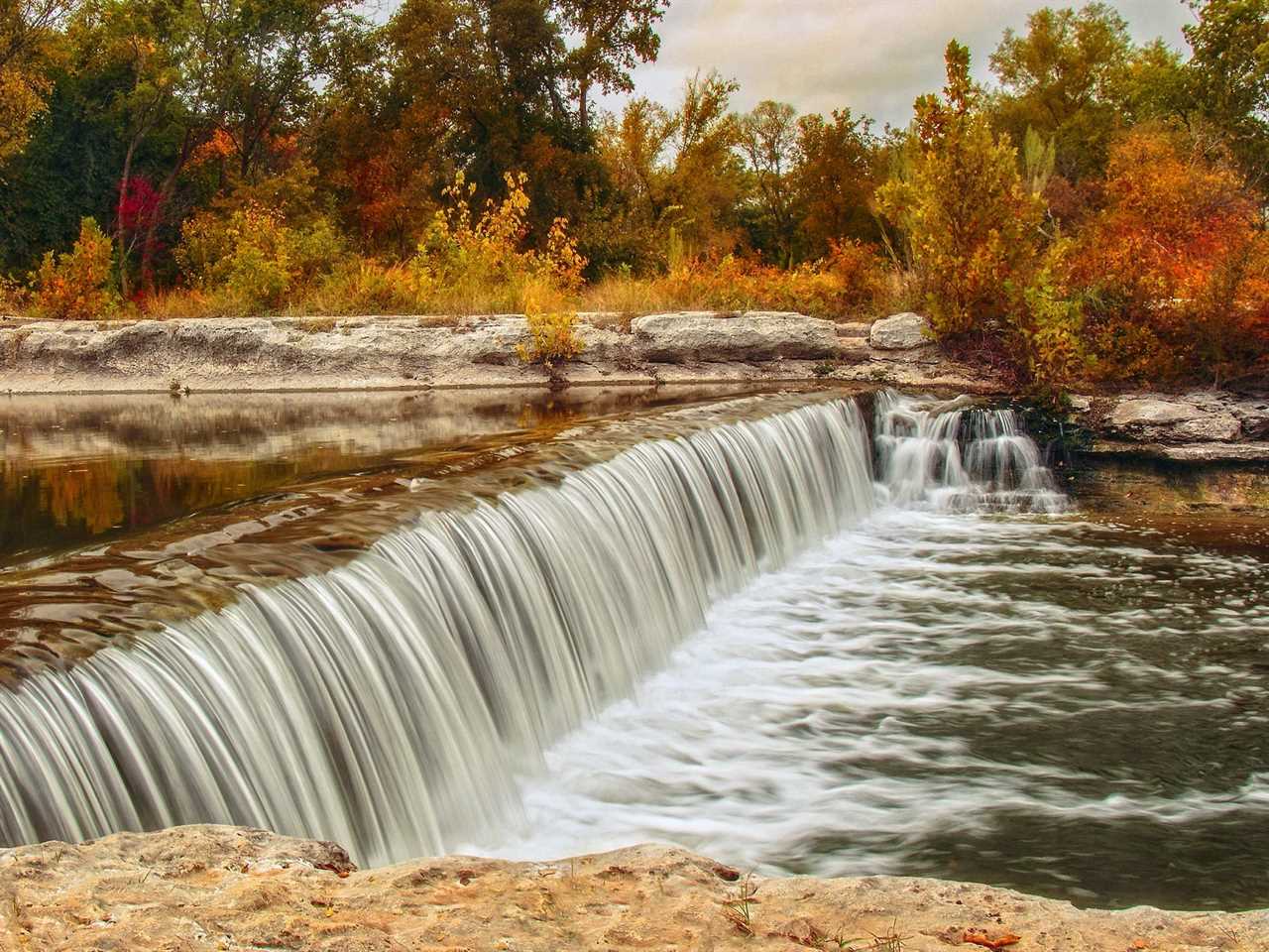 Brushy Creek in Texas near Leander, Texas