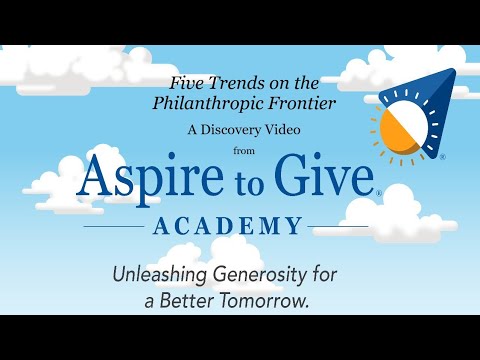 Five Trends on the Philanthropic Frontier