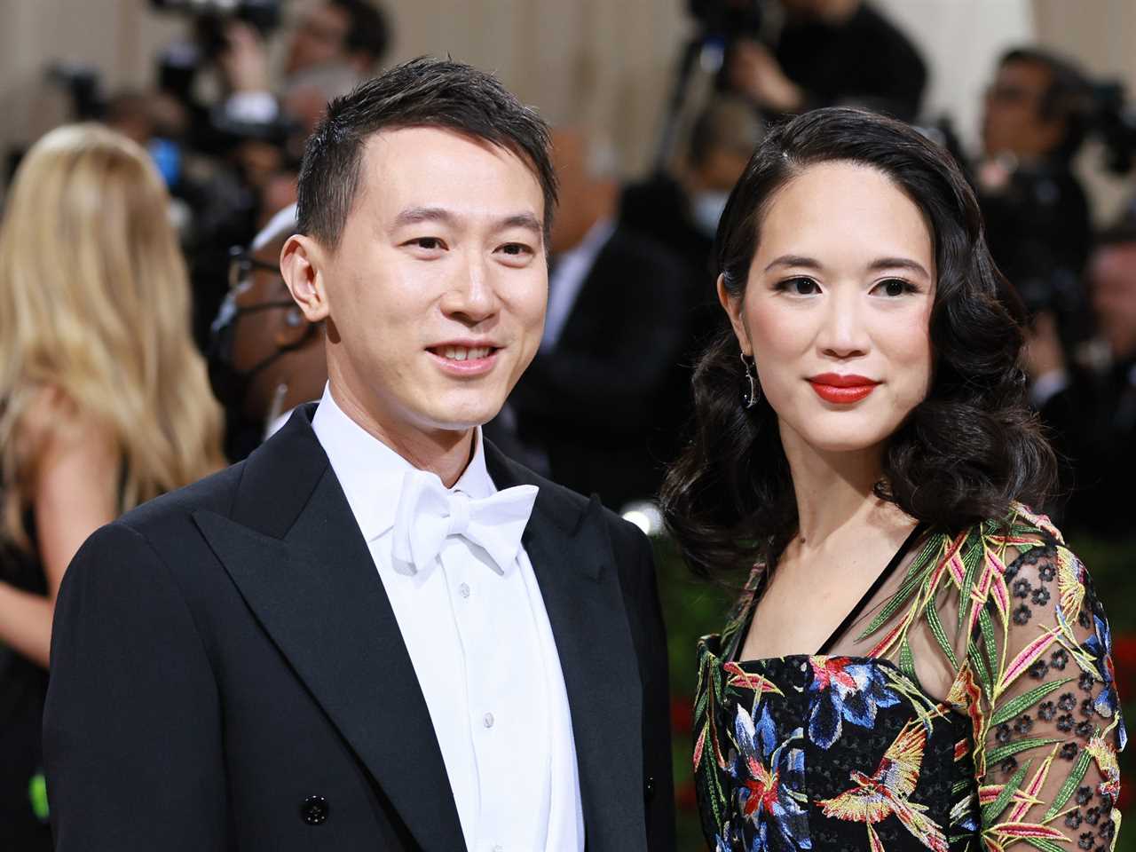 Shou Zi Chew and Vivian Kao attend The 2022 Met Gala