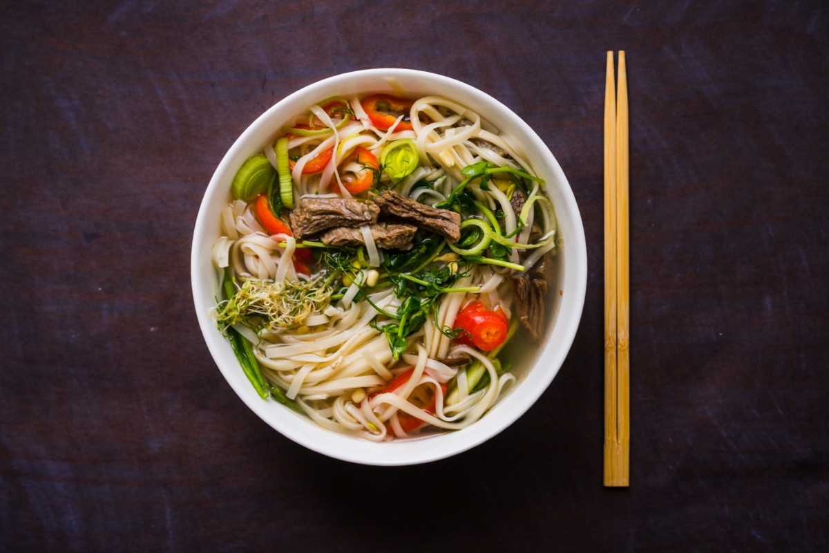 bowl of pho