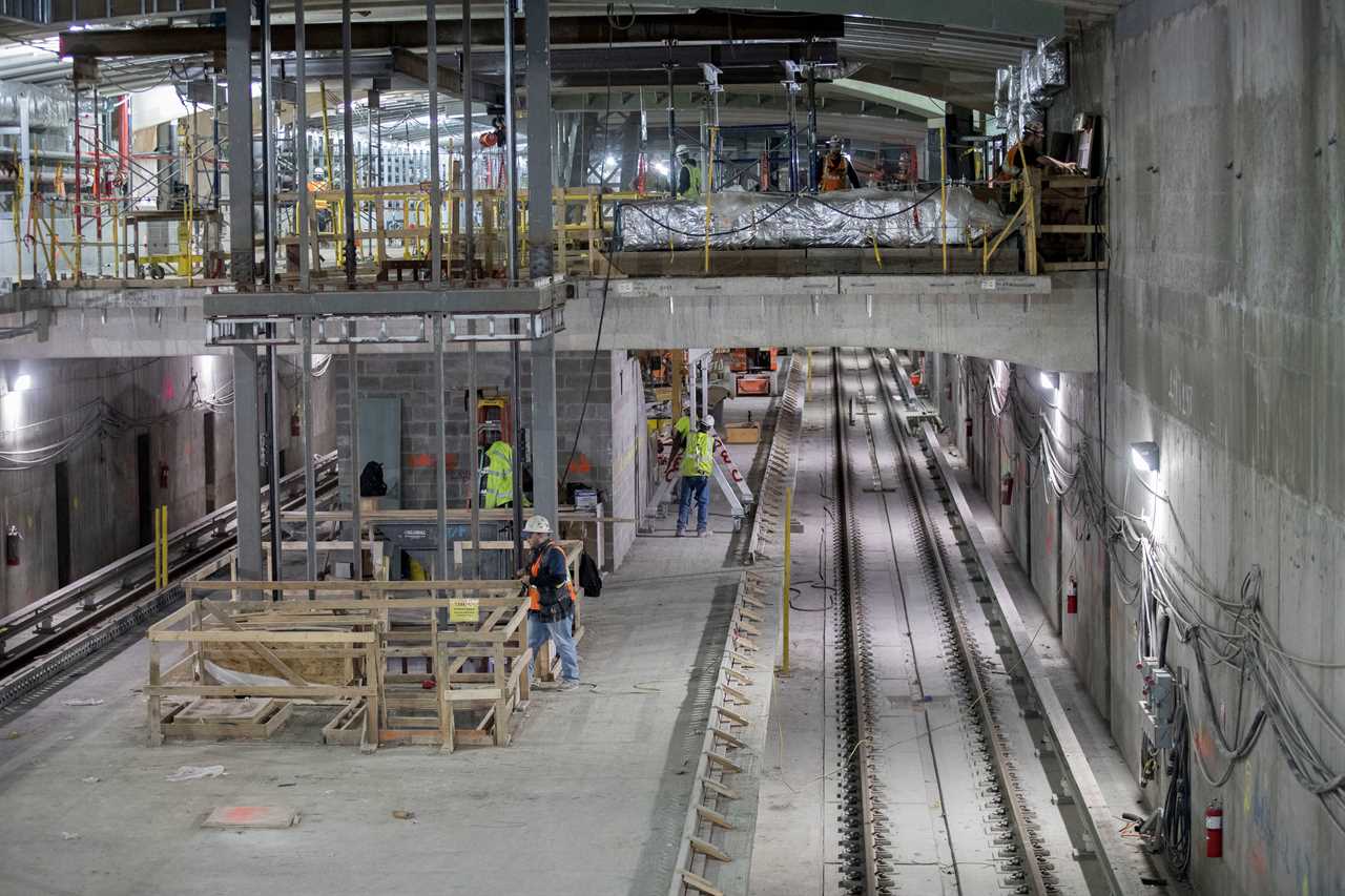 Grand Central LIRR terminal construction — East Side Access