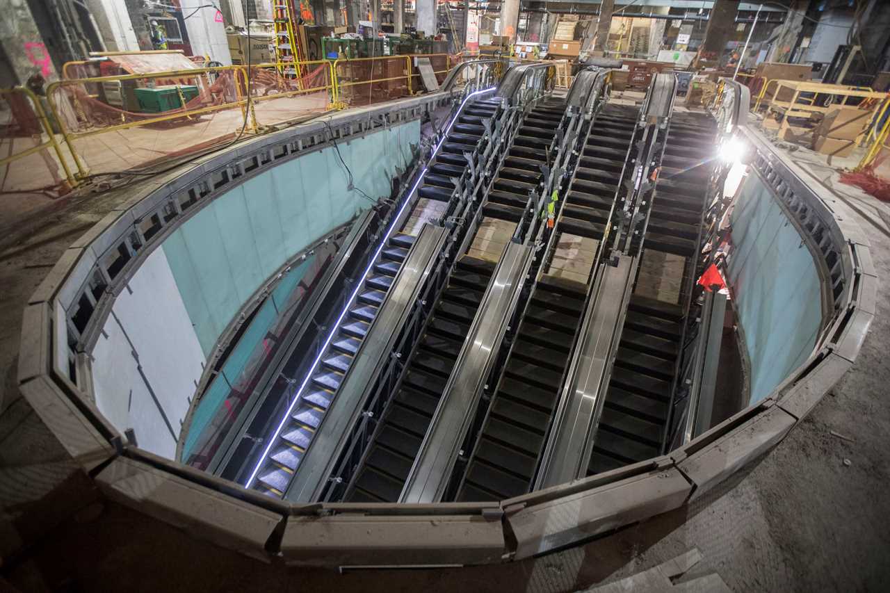 Grand Central LIRR terminal construction — East Side Access