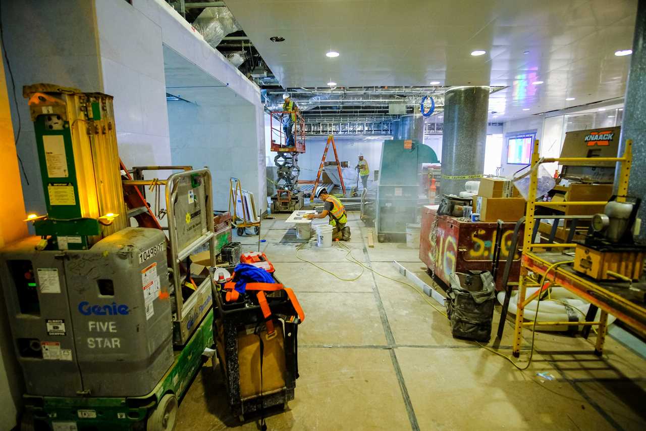 Grand Central LIRR terminal construction — East Side Access