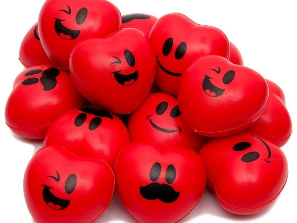 Heart Shaped Stress Balls 