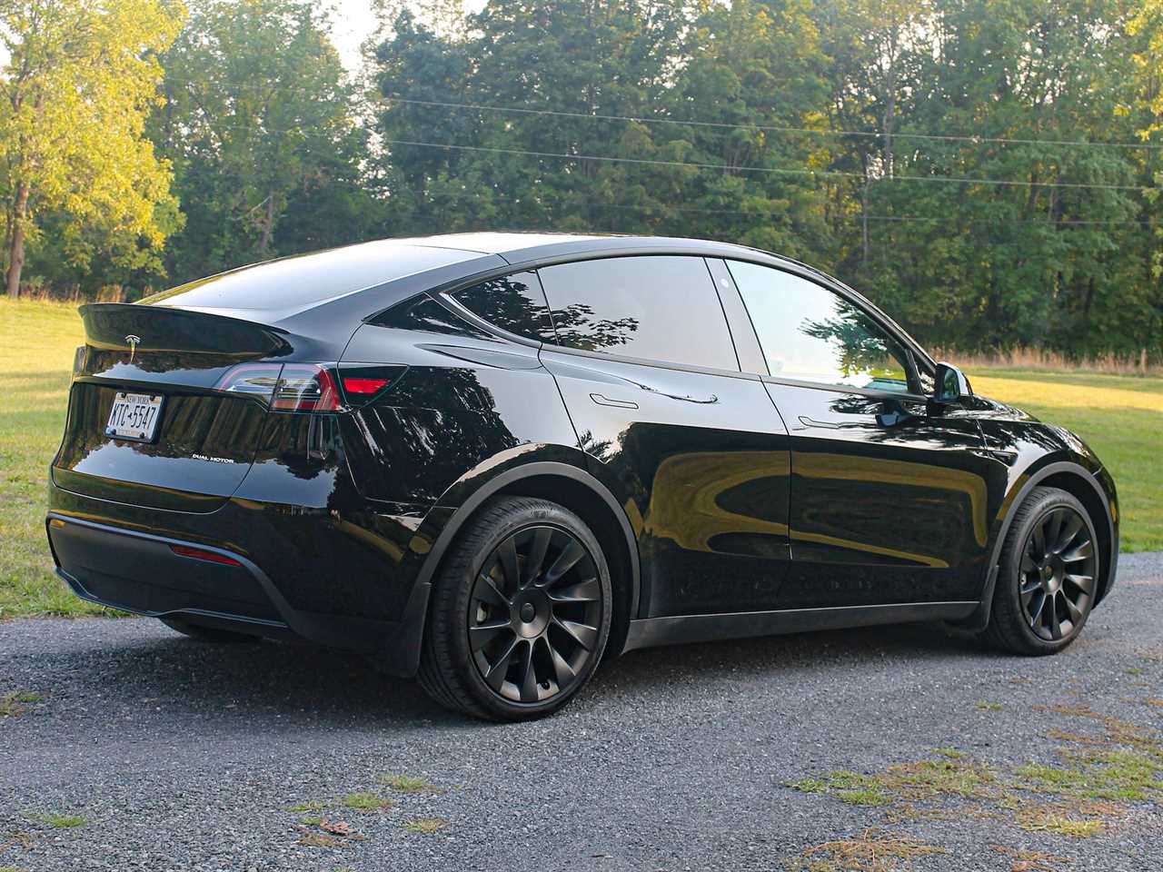 The Tesla Model Y.