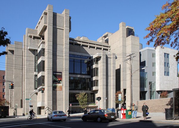 The expanded Art and Architecture Building at Yale University