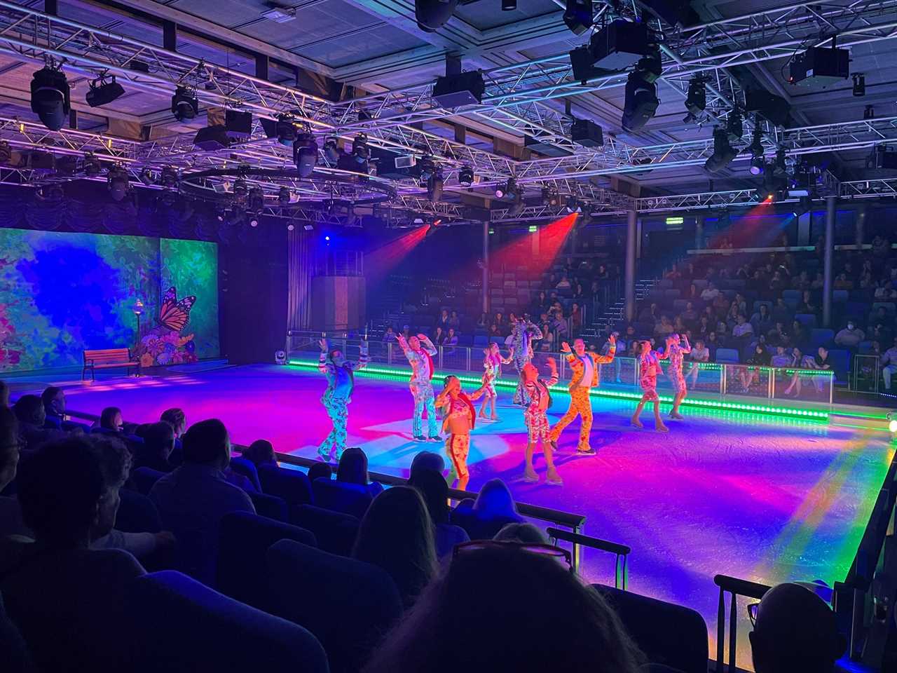 Ice skating show