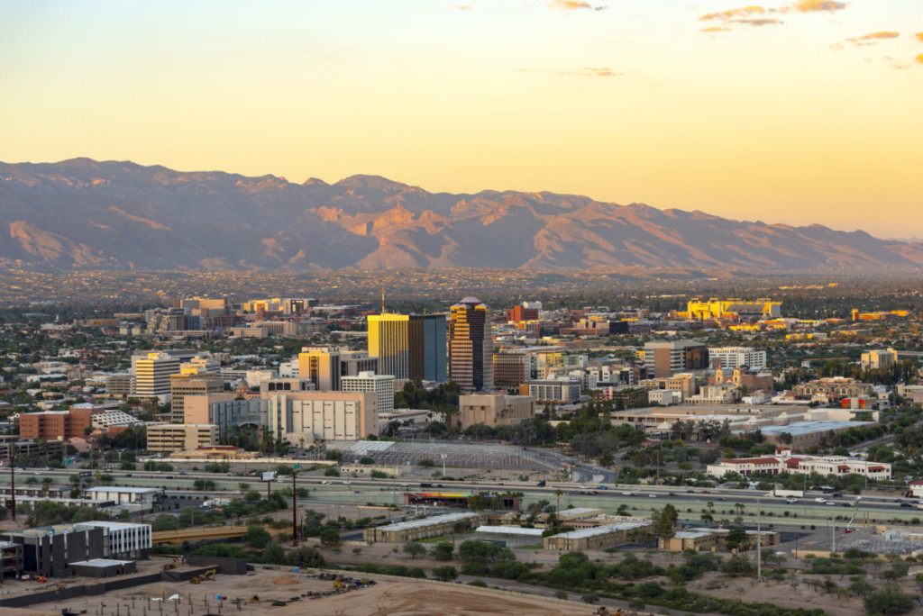 Tucson Arizona skyline