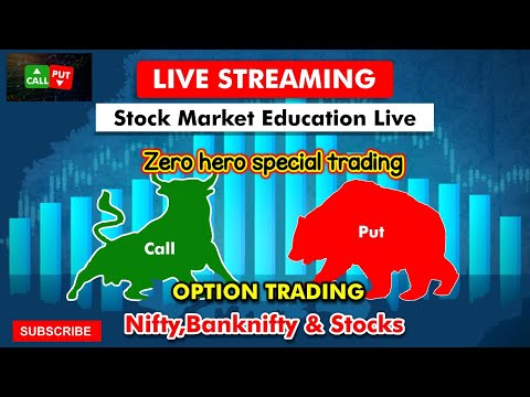 ZERO HERO  SPECIAL OPTION TRADING FINNIFTY  NIFTY /BANKNIFTY AND INTRADAY STOCK  #educational