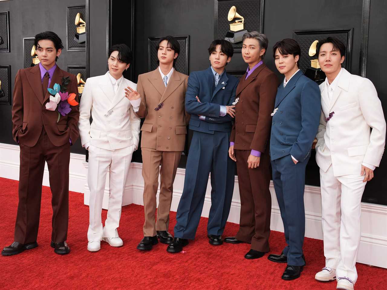 BTS grammys