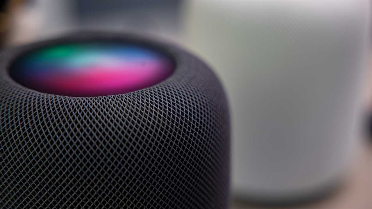 Apple HomePod 2nd Gen mesh detail