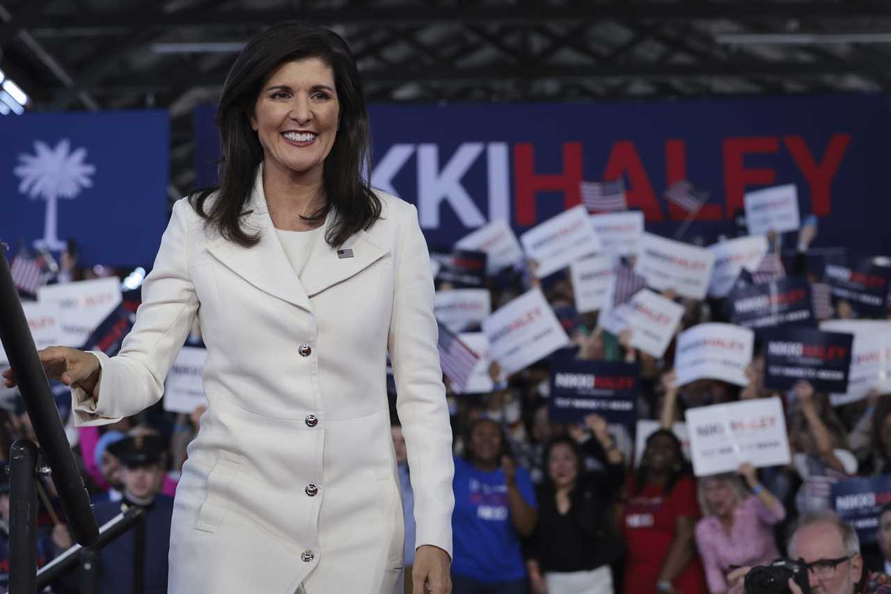 Haley looks to move past Trump with a style that predates him