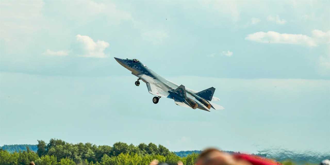 Russia Su-57 fighter jet