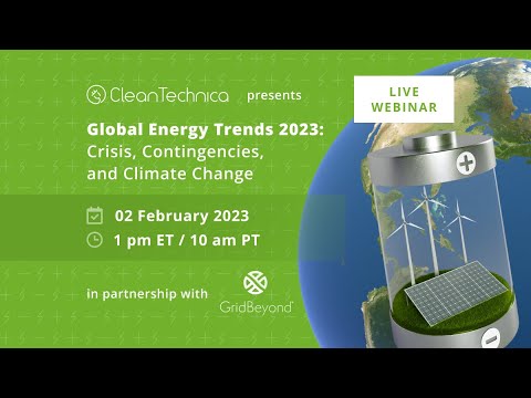 Global Energy Trends 2023: Crisis, Contingencies, and Climate Change