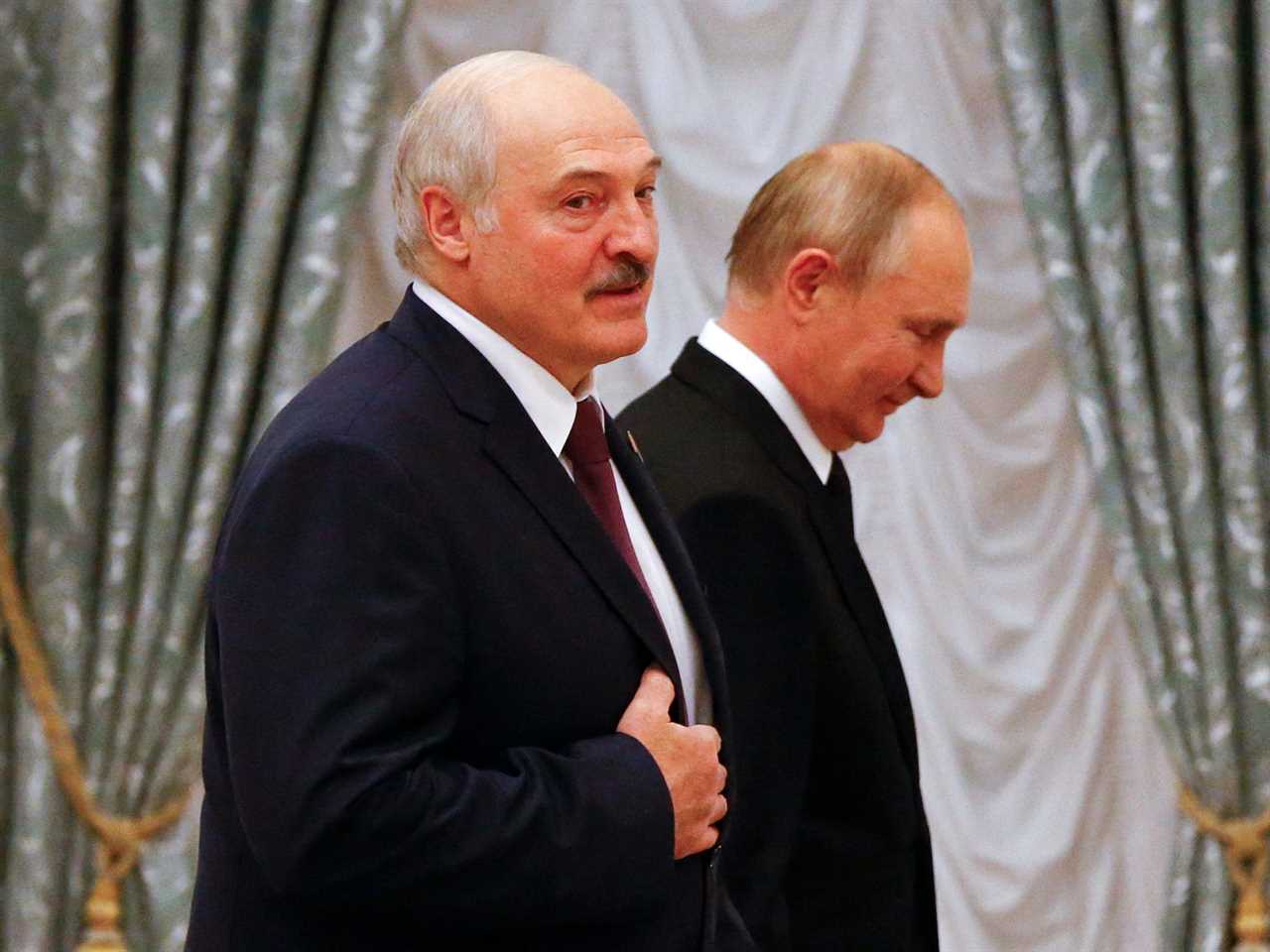 Vladimir Putin Alexander Lukashenko