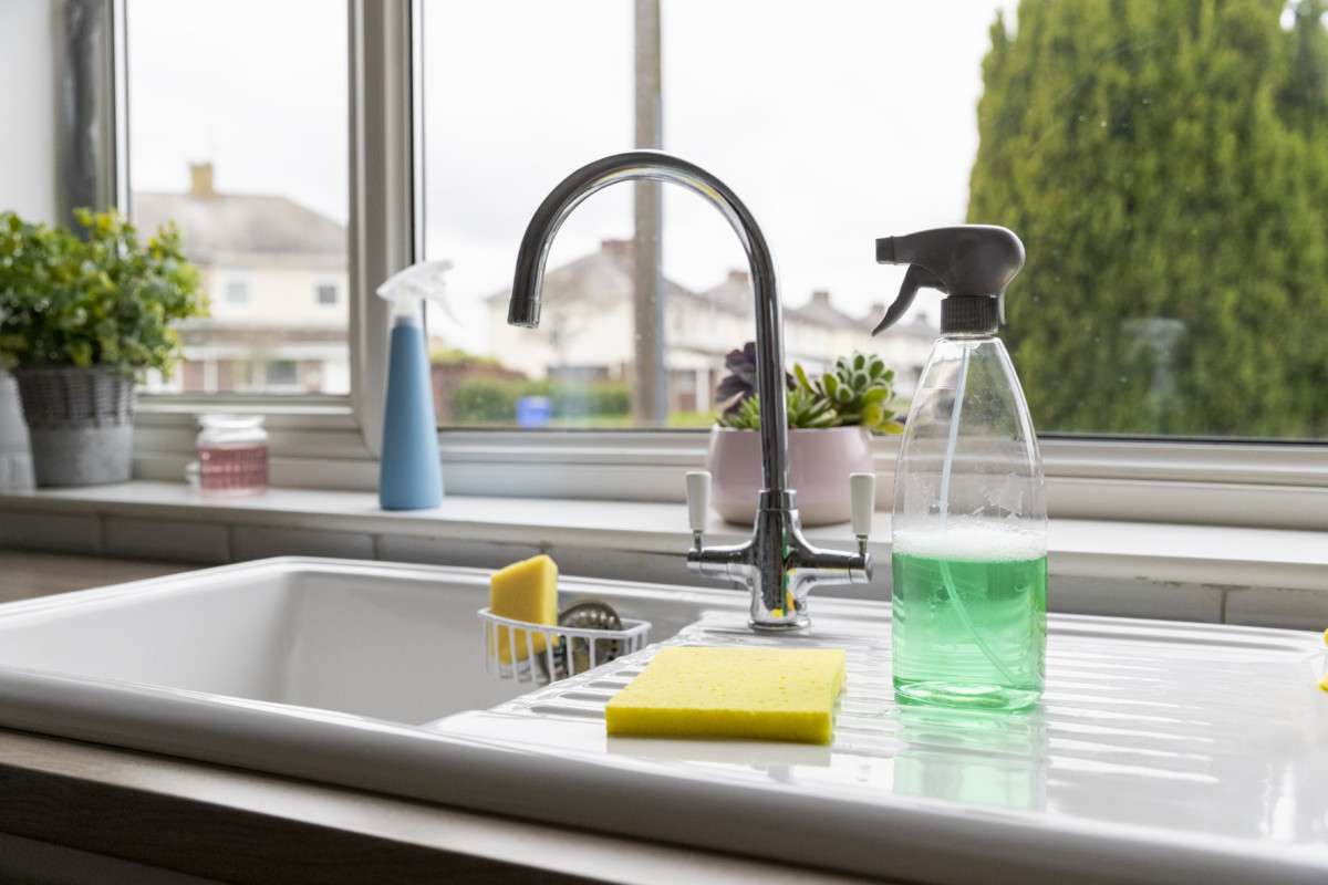 clean kitchen