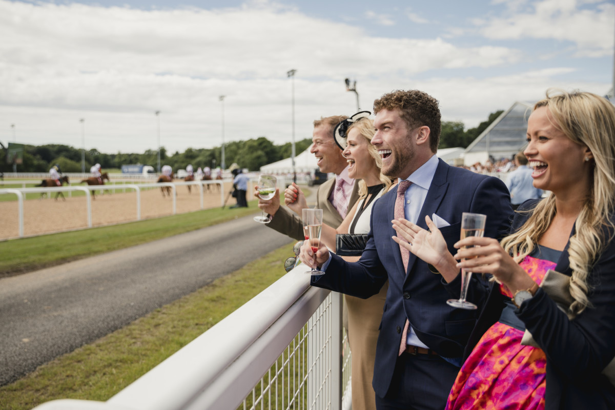 Two Couples at the derby