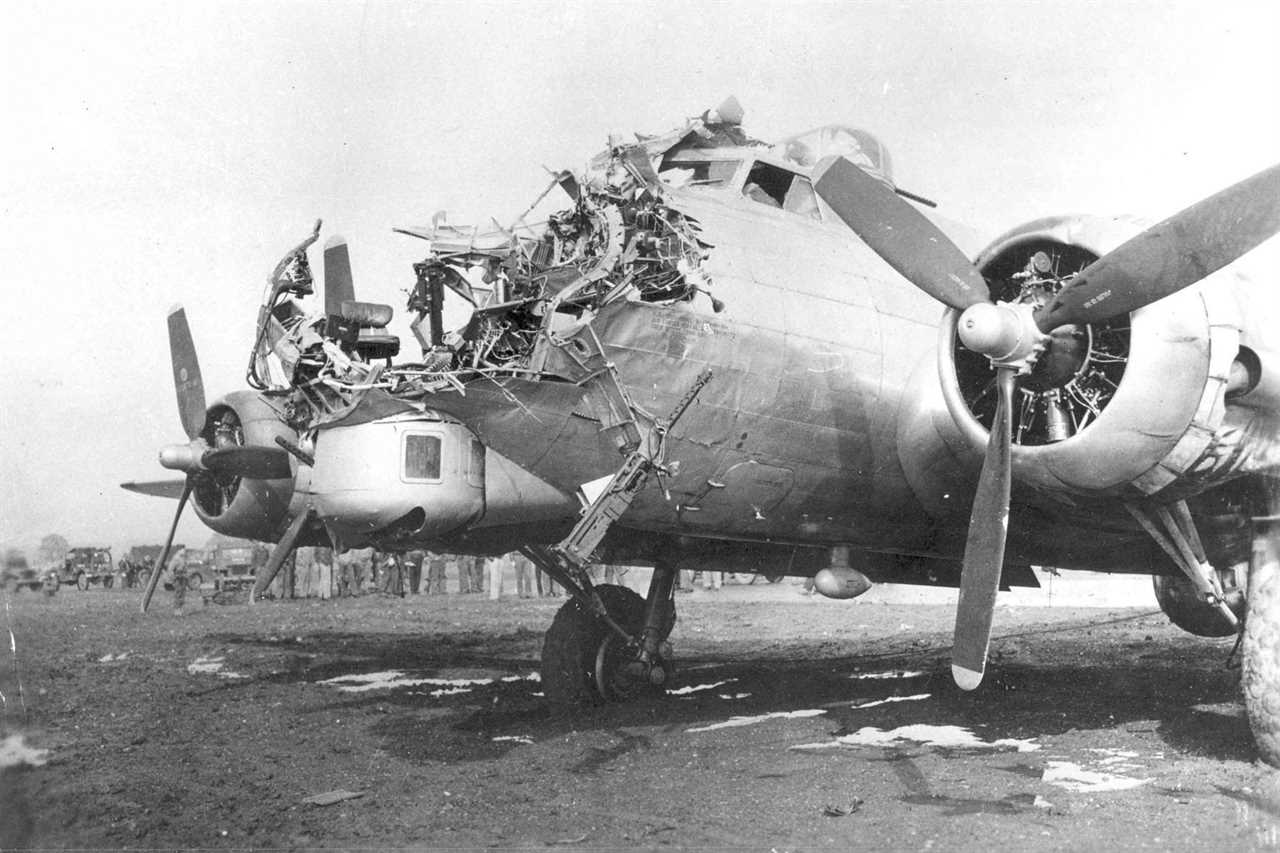 B-17 Flying Fortress WWII bomber