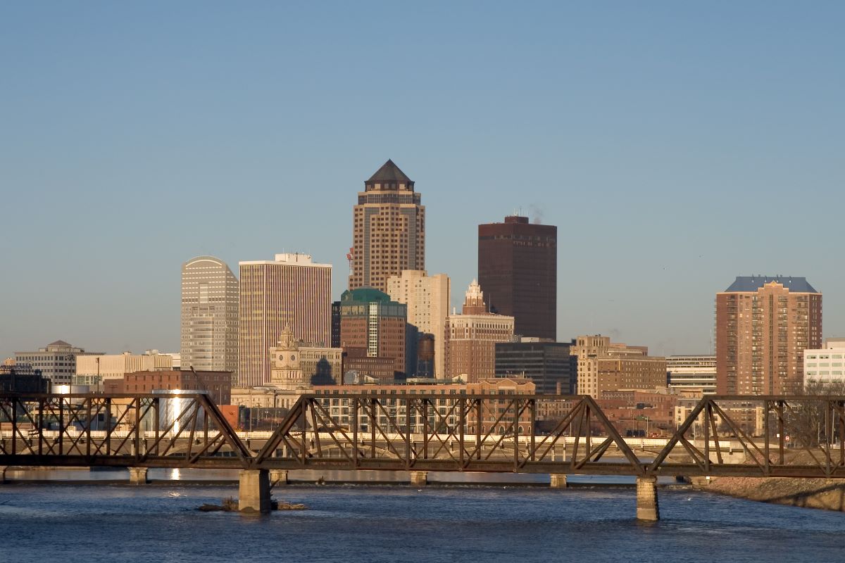 Des Moines, Iowa skyline