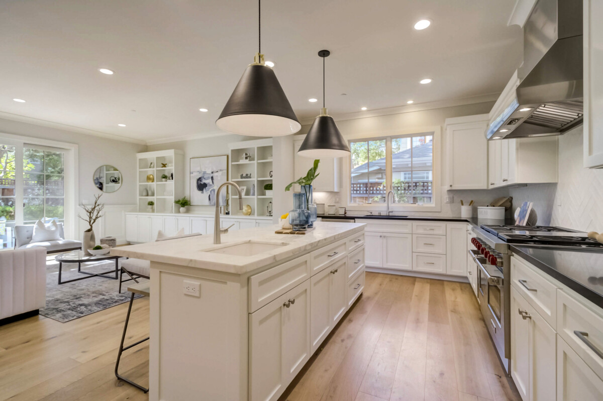 kitchen with two sinks home remodeling