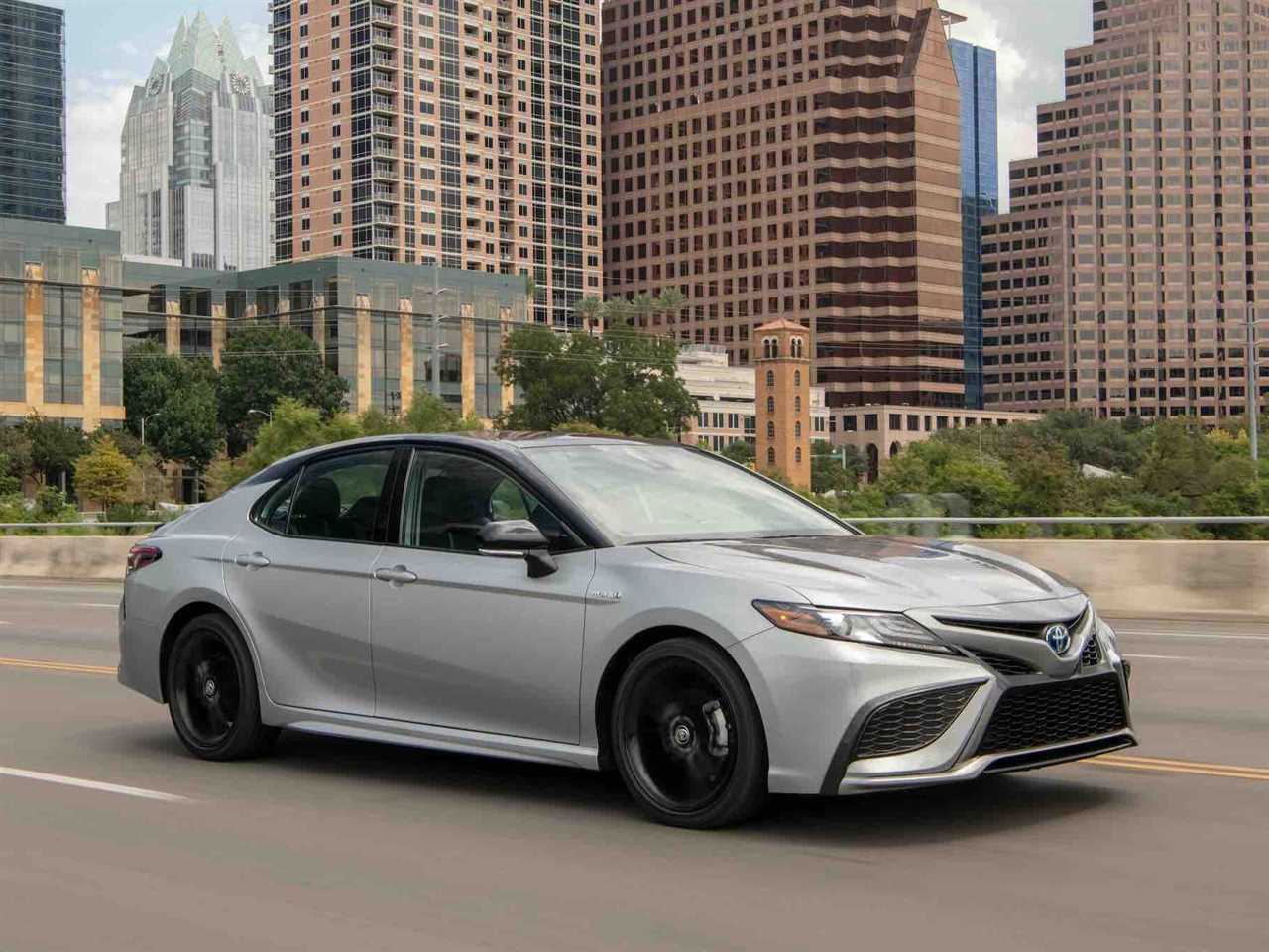 The 2022 Toyota Camry Hybrid.