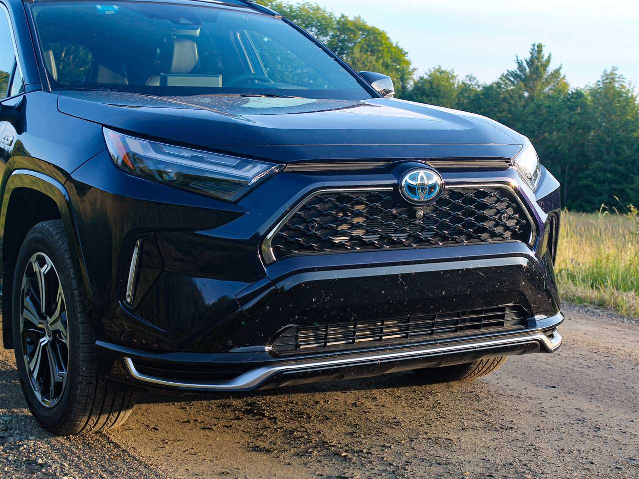 The 2022 Toyota RAV4 Prime XSE plug-in hybrid SUV.