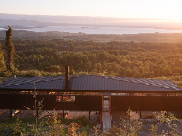 There’s a View From Every Room of This Perched Chilean Cabin