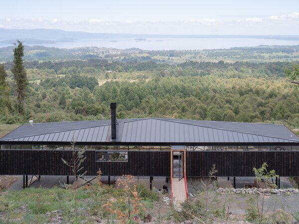 There’s a View From Every Room of This Perched Chilean Cabin