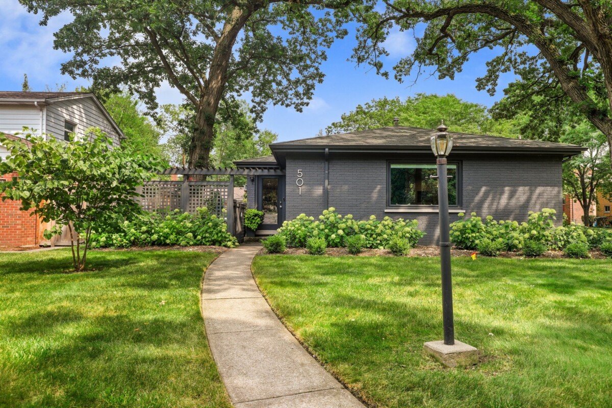 lush curb appeal grey update home exterior