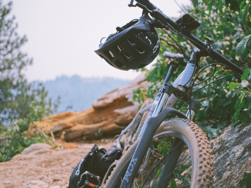 Mountain bike, an activity that Boise is known for