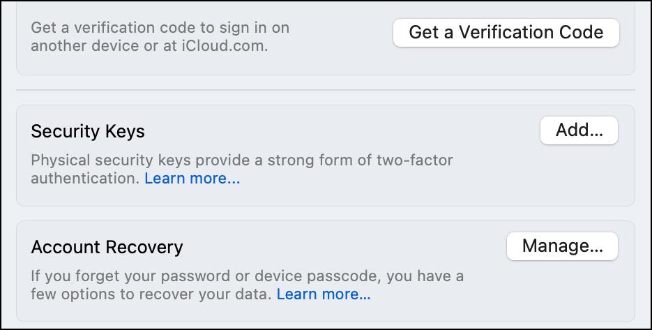 How to set up hardware security keys with your Apple ID