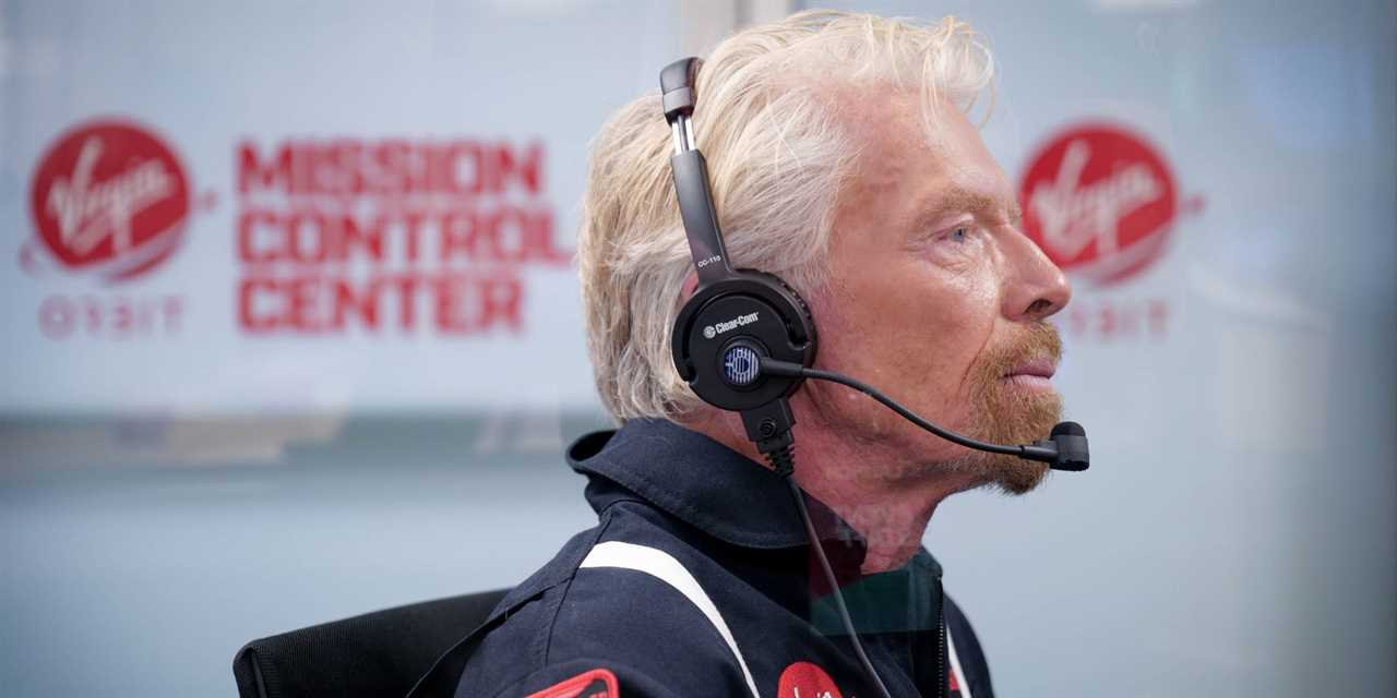 Richard Branson at Virgin Orbit