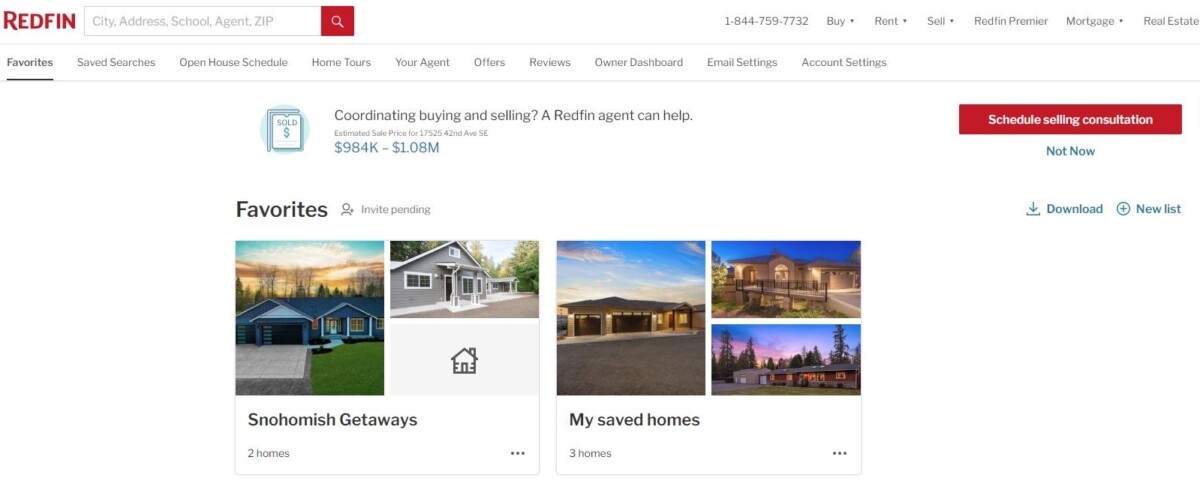 Favorites Lists by Redfin – A New Way to Share Your Next Dream Home