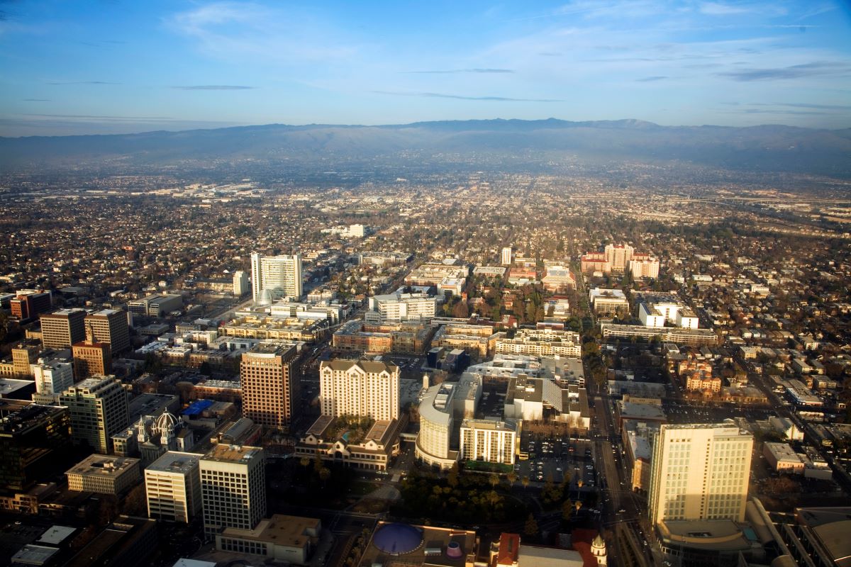 San jose skyline